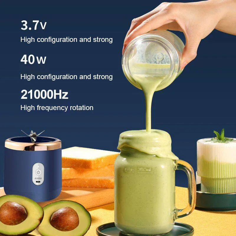 6-blade Fresh Juice Blender Household Small Electric Juice Cup