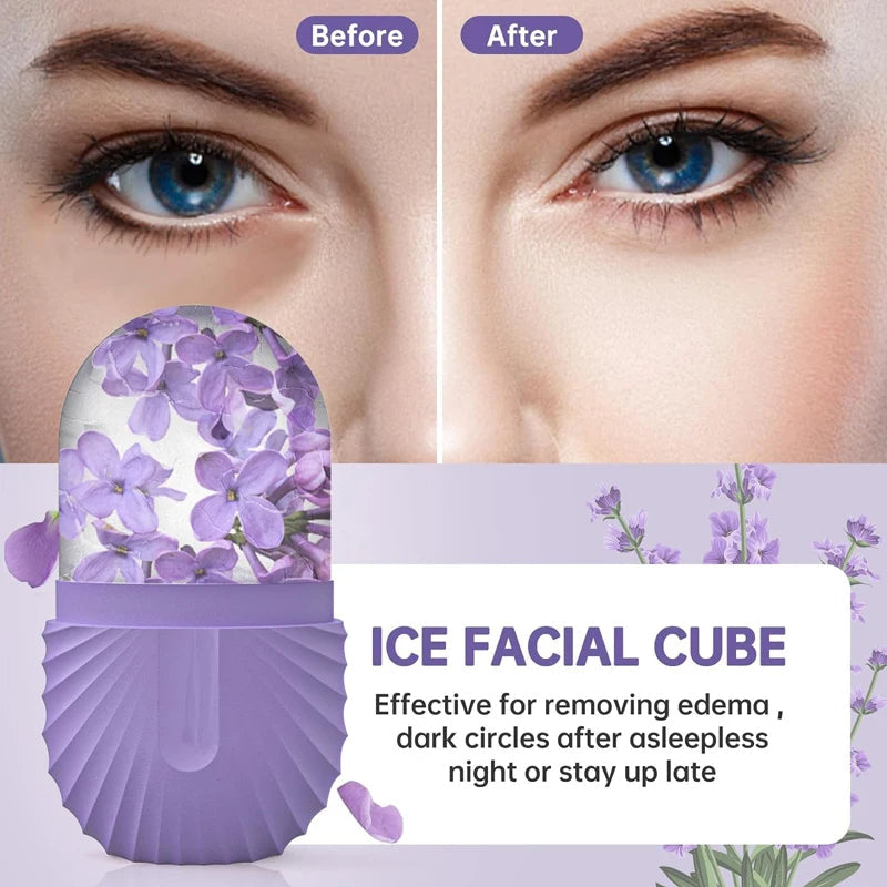 Ice Face Roller Ice Cube Beauty Massage