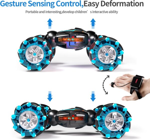 Gesture Sensing Remote Control Stunt Car | سيارة حيلة تعمل بجهاز تحكم عن بعد ومستشعرة للإيماءات